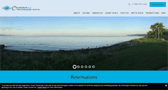 Desktop Screenshot of oceanpromenadehotel.com